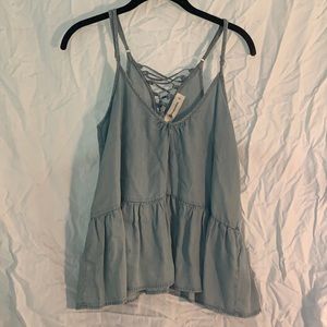 Chambray Impeccable Pig tank-top